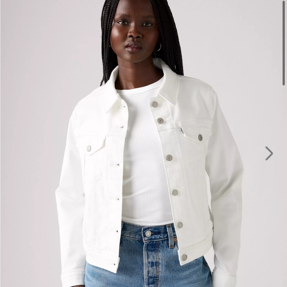 Levi’s Original Trucker Jacket - White Denim Jacket